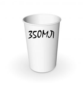Бумажный стакан, 350 мл - 50 шт